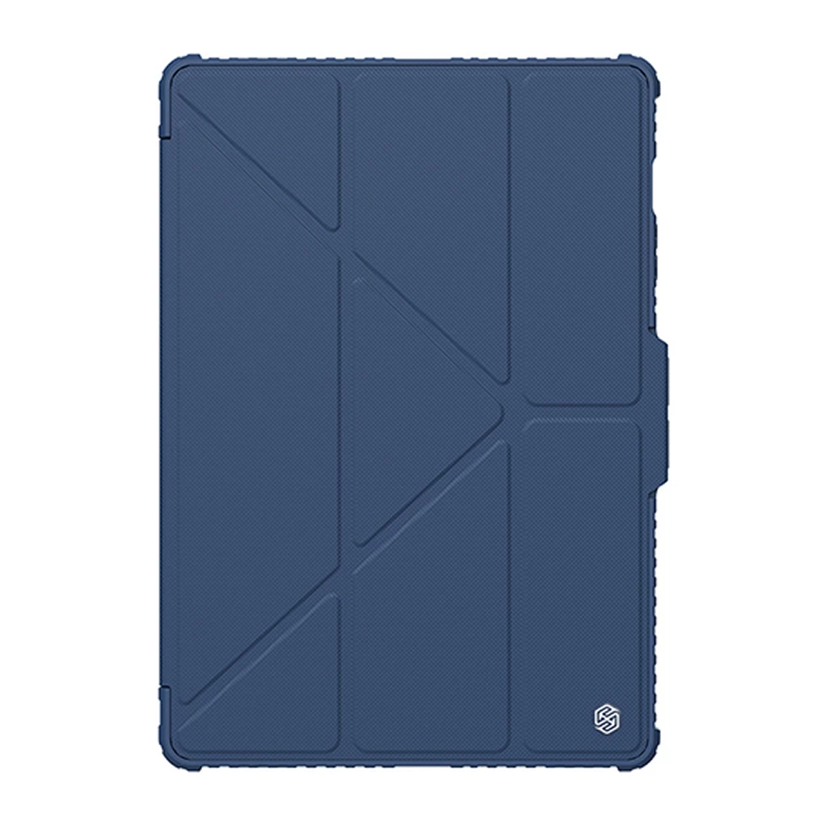 کیف کلاسوری تبلت سامسونگ Galaxy Tab S9 Plus نیلکین مدل Camshield Bumper Flip Folding-سرمه‌ای