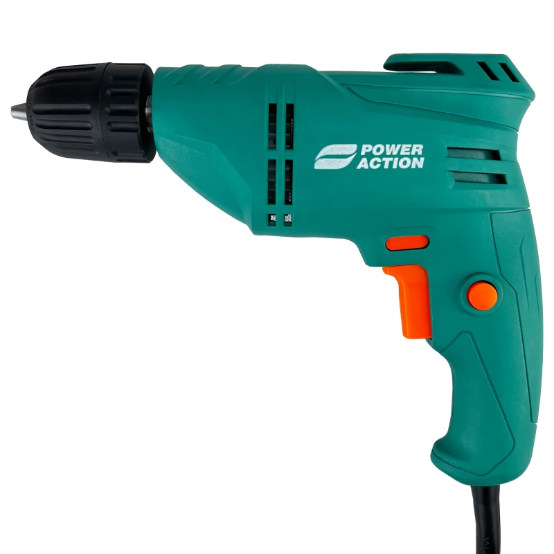 دریل پیچ گوشتی برقی پاور اکشن مدل HD 380-چند رنگ دریل پیچ گوشتی برقی پاور اکشن مدل HD 380-چند رنگ