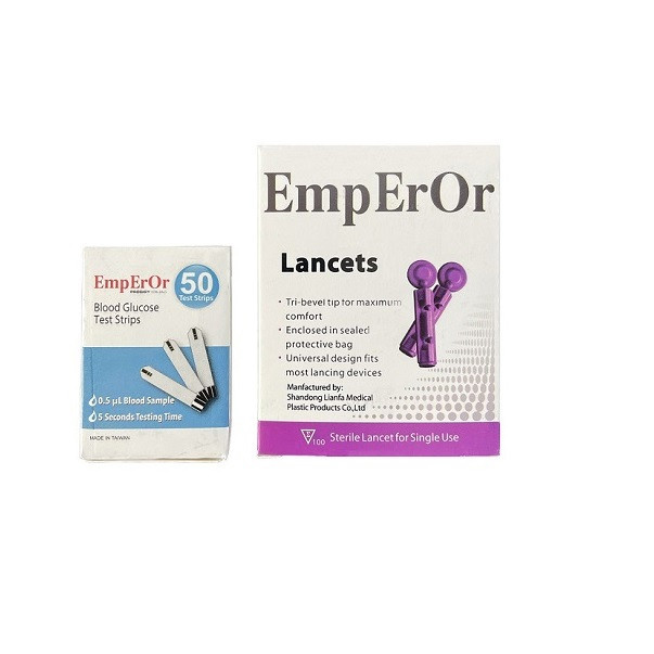 نوار تست قند خون امپرور مدل prodigy بسته 50 عددی به همراه سوزن قند خون امپرور مدل 012 بسته 100عددی نوار تست قند خون امپرور مدل prodigy بسته 50 عددی به همراه سوزن قند خون امپرور مدل 012 بسته 100عددی