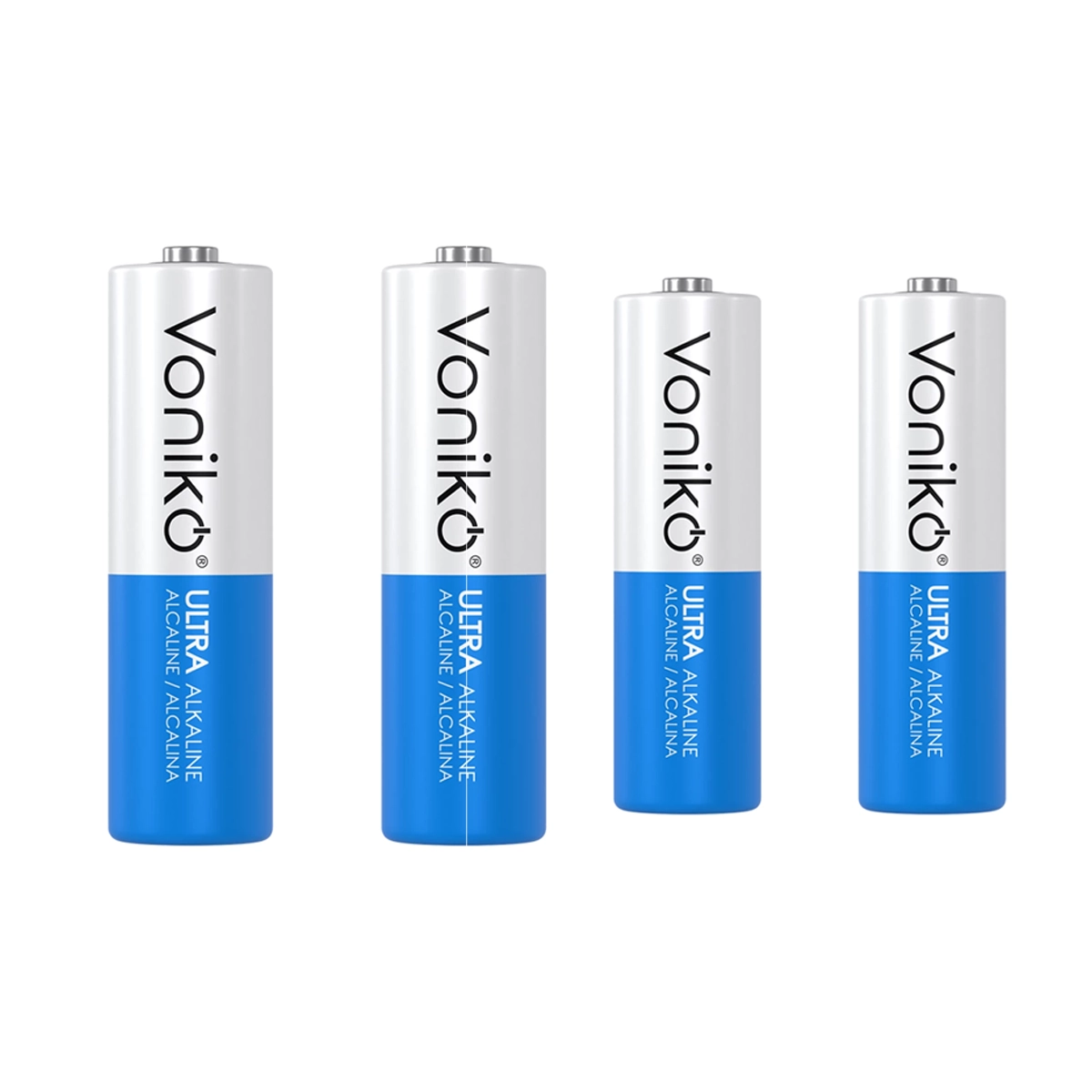 باتری قلمی ونیکو مدل LR6 بسته 2 عددی به همراه باتری نیم قلمی ونیکو مدل LR03 بسته 2 عددی باتری قلمی ونیکو مدل LR6 بسته 2 عددی به همراه باتری نیم قلمی ونیکو مدل LR03 بسته 2 عددی