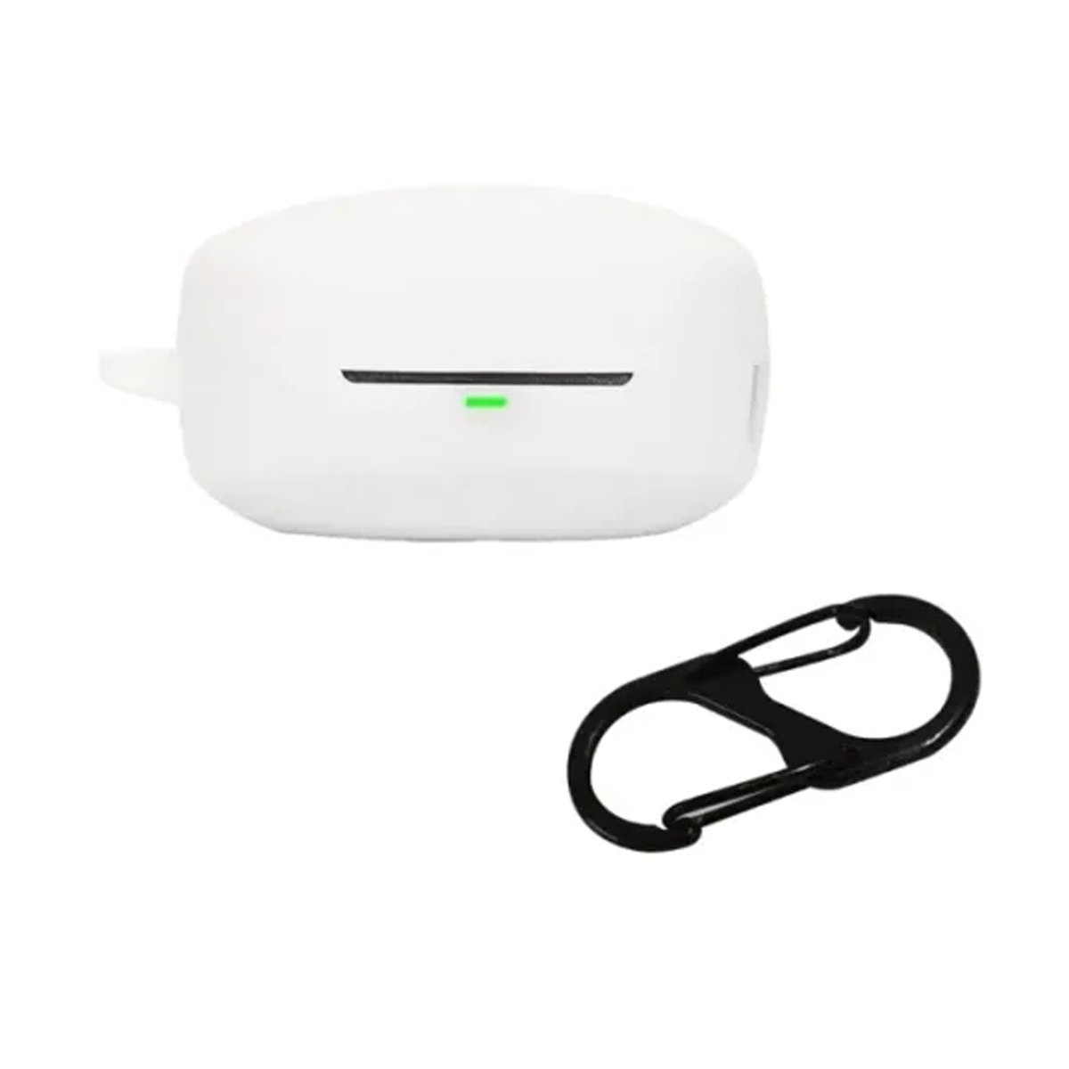 کاور کیس مدل سیلیکونی مناسب برای هندزفری کیو سی وای T13X-سفید کاور کیس مدل سیلیکونی مناسب برای هندزفری کیو سی وای T13X-سفید