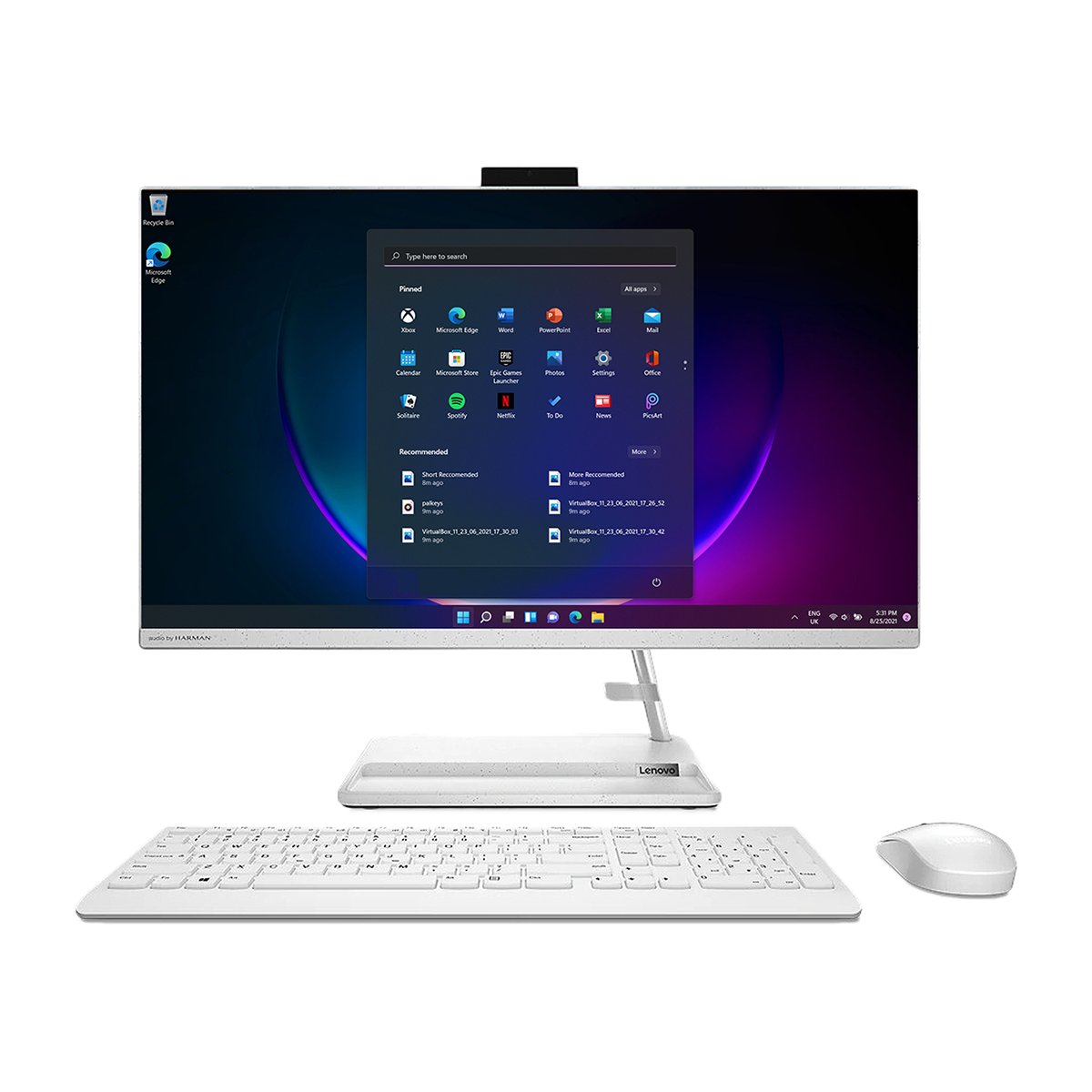 کامپیوتر All in One لنوو 27 اینچی مدل IdeaCentre AIO 3 27IAP7 i5 12450H 8GB 512GB کامپیوتر All in One لنوو 27 اینچی مدل IdeaCentre AIO 3 27IAP7 i5 12450H 8GB 512GB