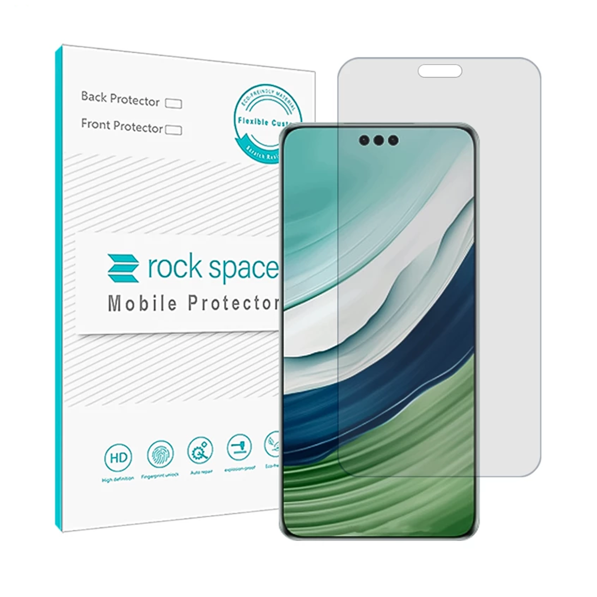 گلس گوشی هوآوی Mate 60 pro راک اسپیس مدل HGL گلس گوشی هوآوی Mate 60 pro راک اسپیس مدل HGL