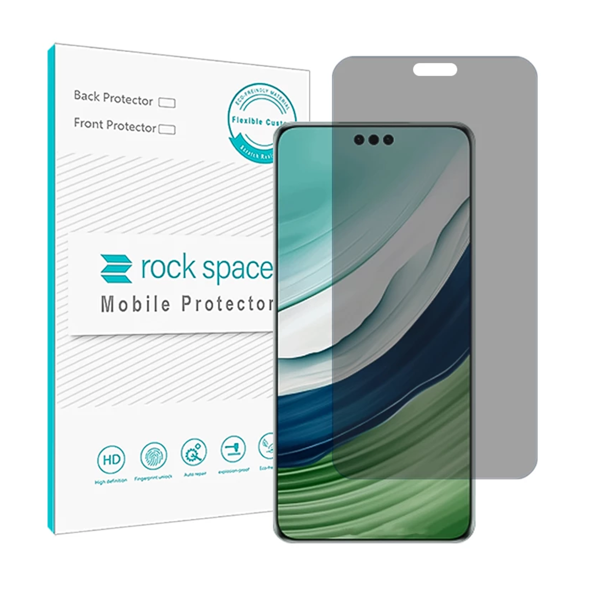 گلس حریم شخصی گوشی هوآوی Mate 60 pro راک اسپیس مدل PRV گلس حریم شخصی گوشی هوآوی Mate 60 pro راک اسپیس مدل PRV