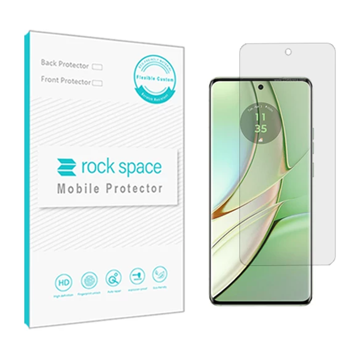 گلس گوشی موتورولا Edge 40 راک اسپیس مدل HyGEL گلس گوشی موتورولا Edge 40 راک اسپیس مدل HyGEL