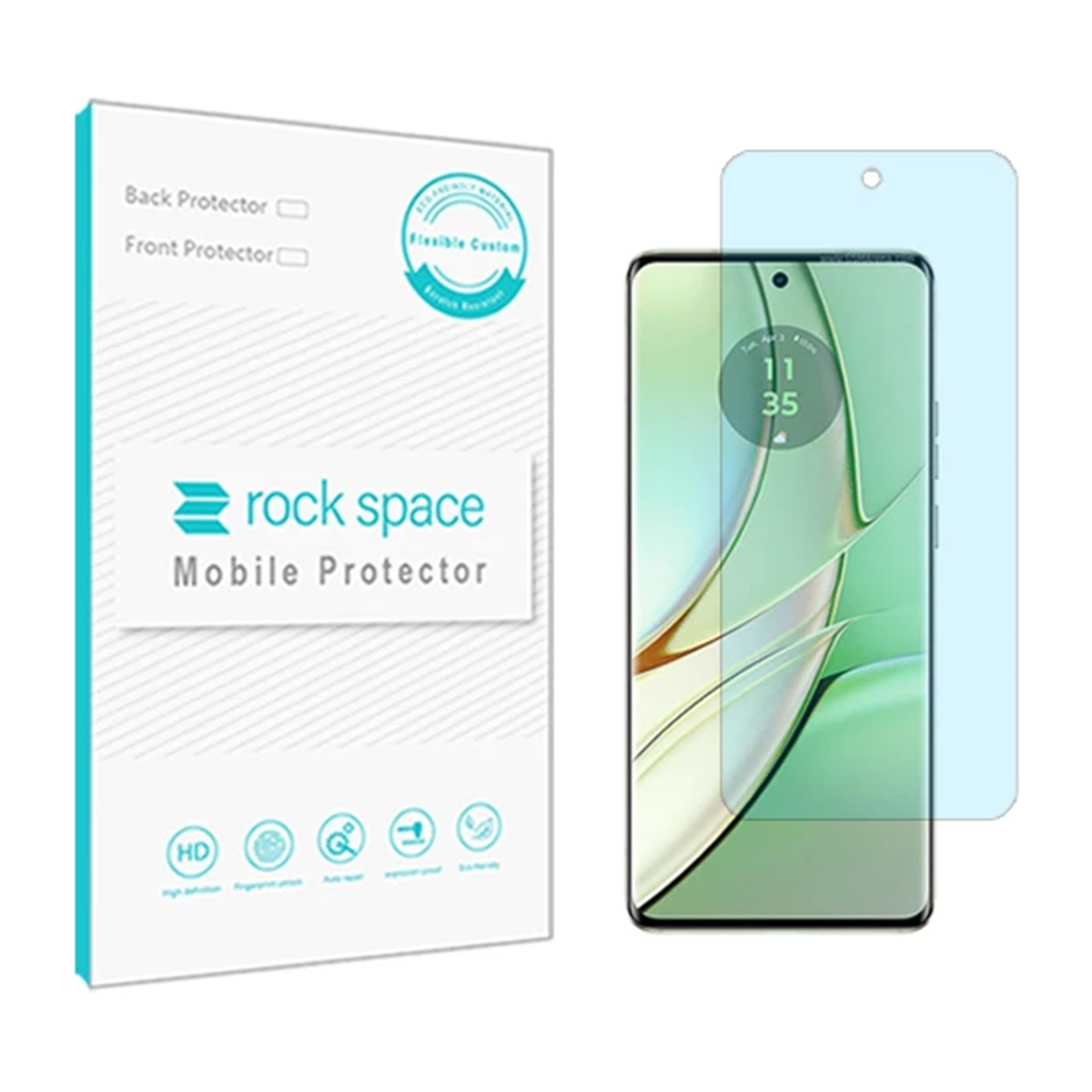 گلس گوشی موتورولا Edge 40 راک اسپیس مدل HyBLU گلس گوشی موتورولا Edge 40 راک اسپیس مدل HyBLU