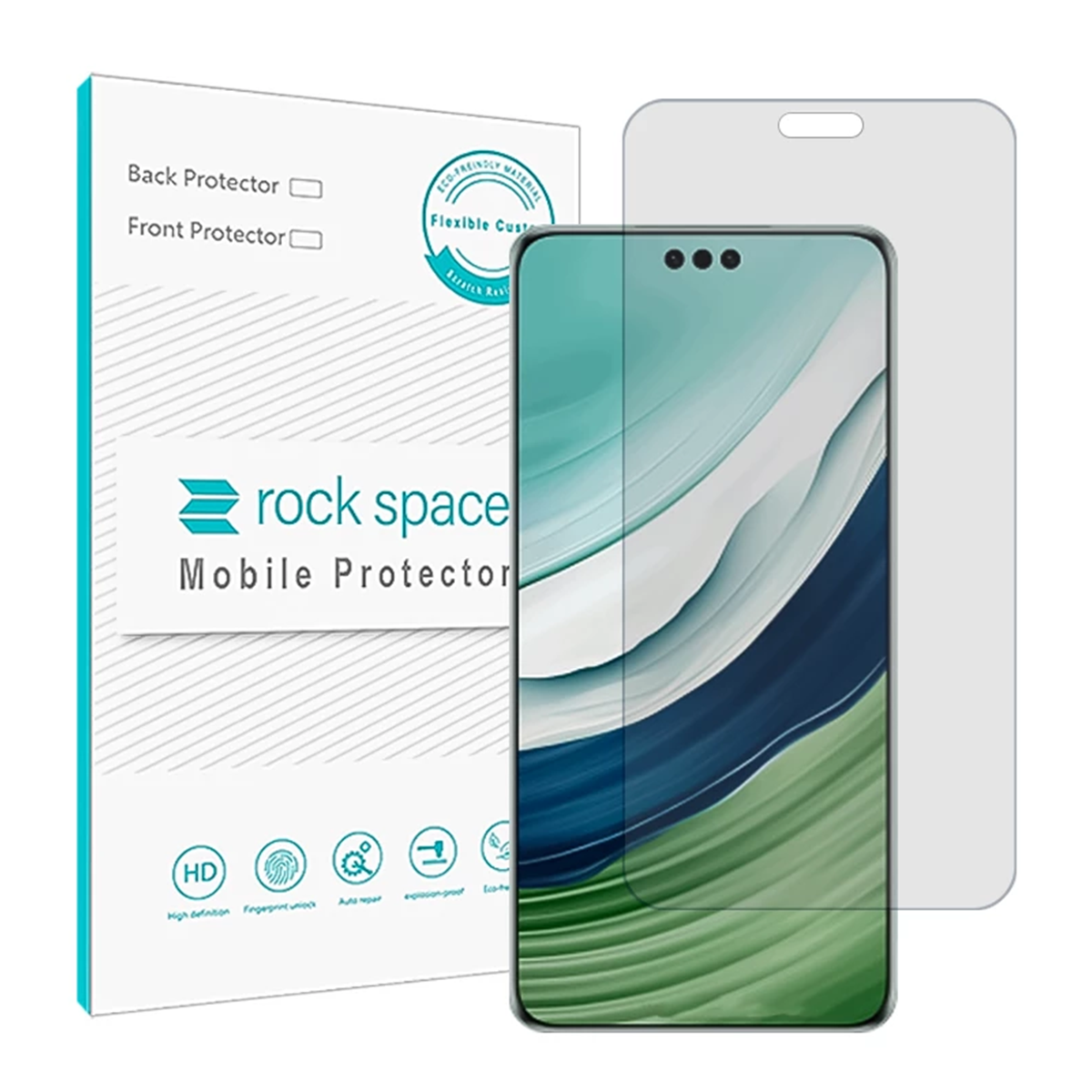 گلس گوشی هوآوی Mate 60 Pro Plus راک اسپیس مدل HGL گلس گوشی هوآوی Mate 60 Pro Plus راک اسپیس مدل HGL