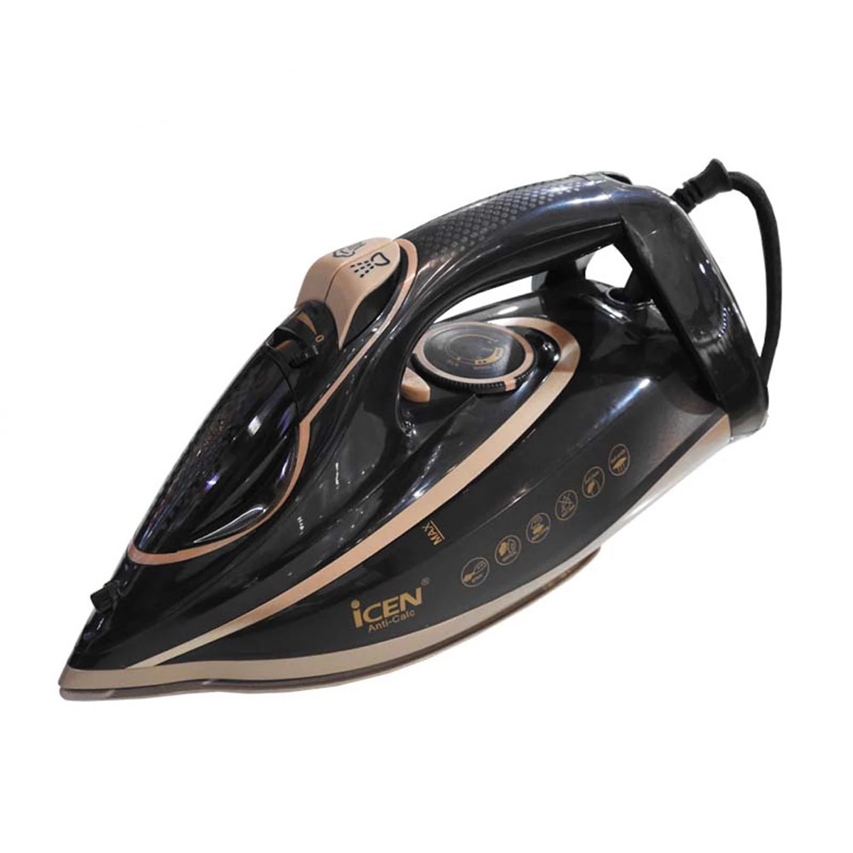 اتو بخار آیسن مدل IE-I158 -طلایی اتو بخار آیسن مدل IE-I158 -طلایی