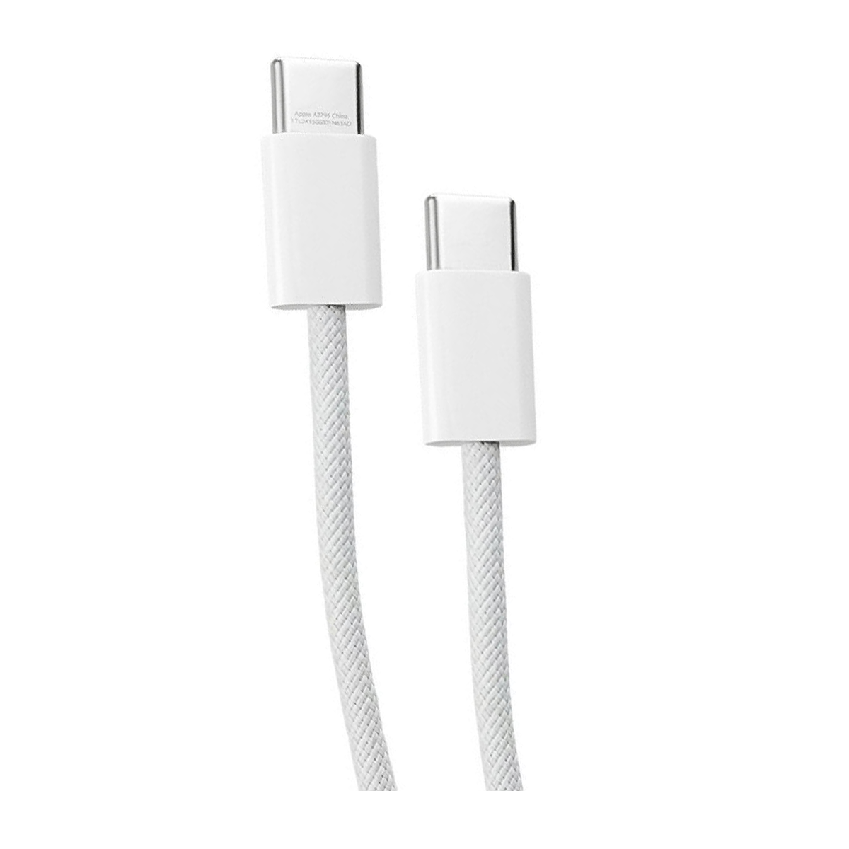 کابل دو سر تایپ سی اپل طول 1 متر-سفید کابل دو سر تایپ سی اپل طول 1 متر-سفید