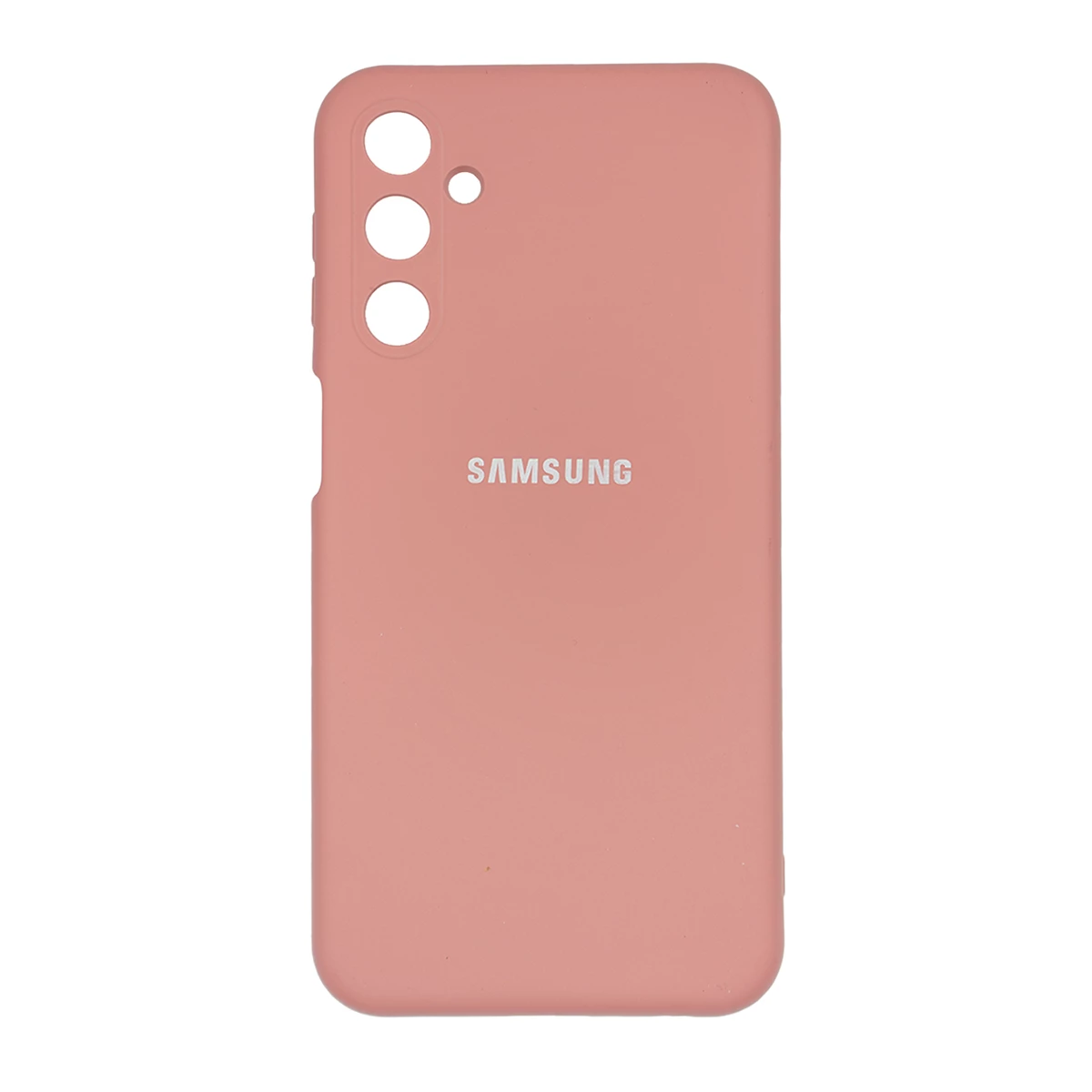 کاور گوشی سامسونگ Galaxy M34 مدل محافظ لنزدار سیلیکونی-آلبالویی