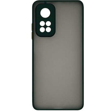 کاور پشت مات محافظ لنزدار مناسب برای گوشی موبایل شیائومی MI 10T -سرمهای  کاور پشت مات محافظ لنزدار مناسب برای گوشی موبایل شیائومی MI 10T -سرمهای