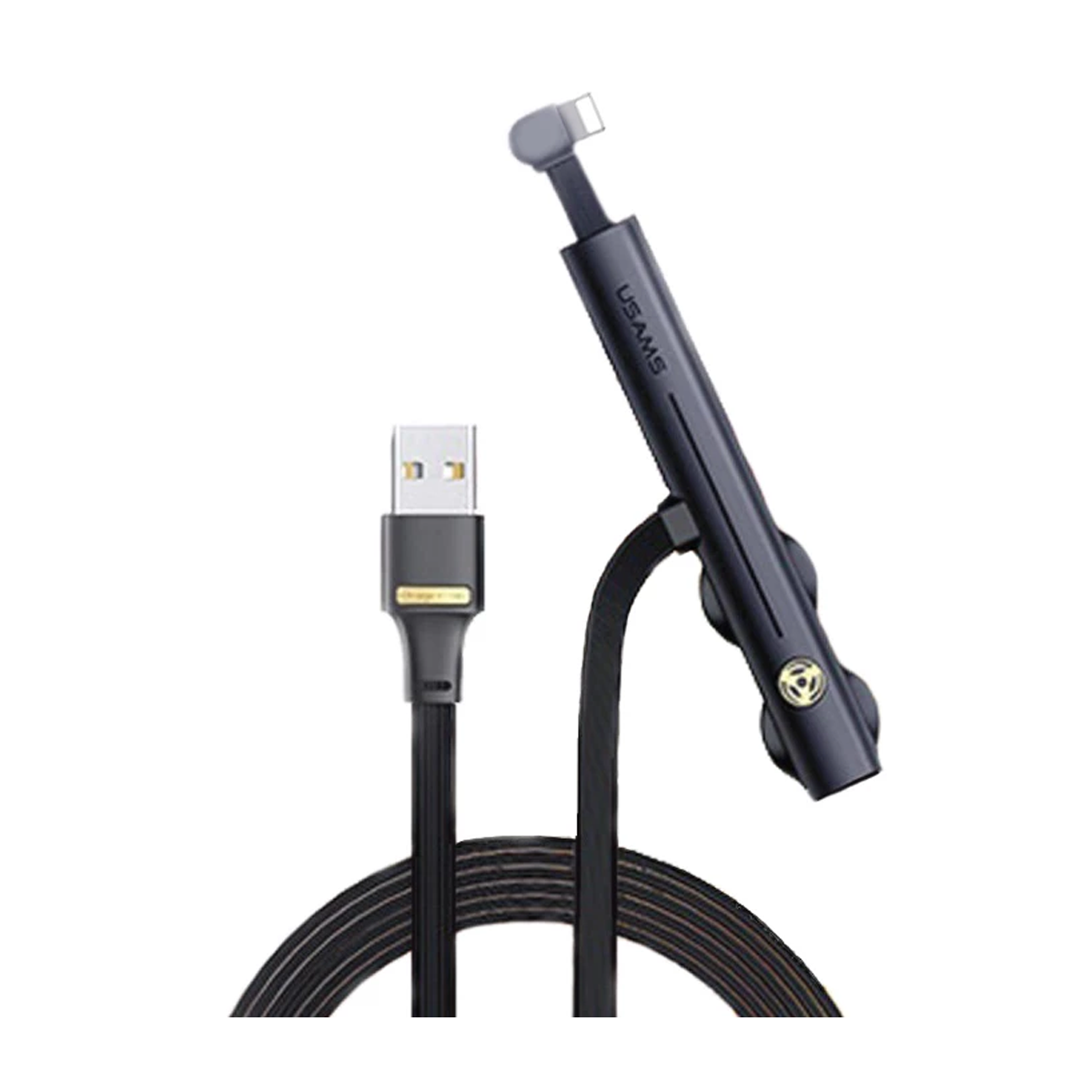 کابل لایتنینگ یوسمز مدل US-SJ379 طول 1.2 متر-مشکی کابل لایتنینگ یوسمز مدل US-SJ379 طول 1.2 متر-مشکی