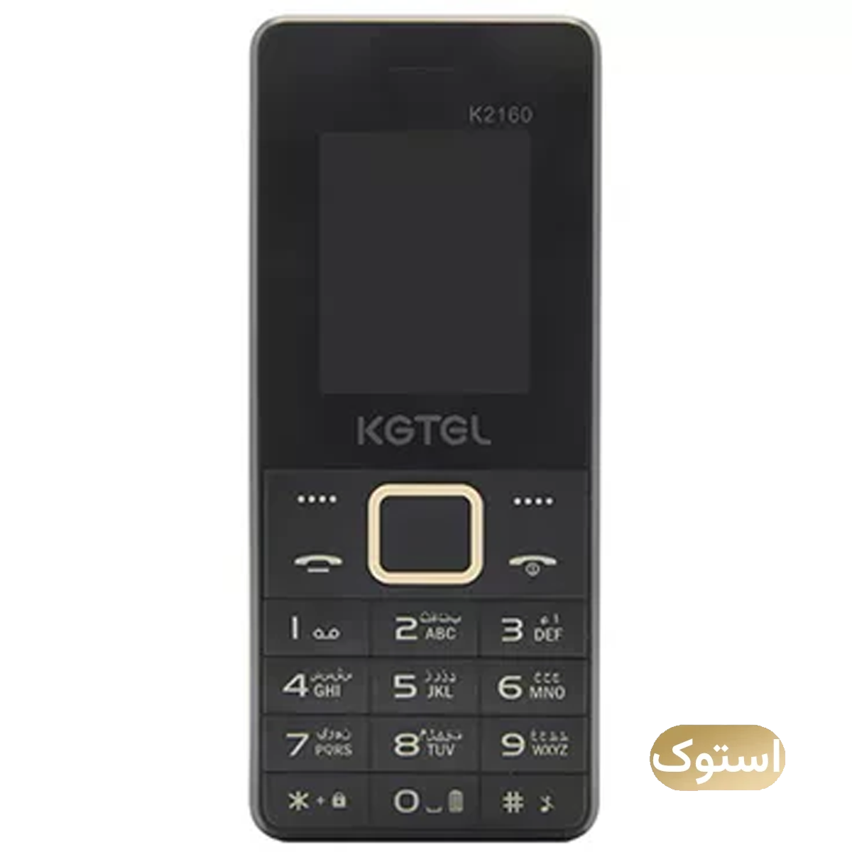  گوشی موبایل استوک Open Box - کاجیتل مدل K2160 دو سیم کارت - طلایی