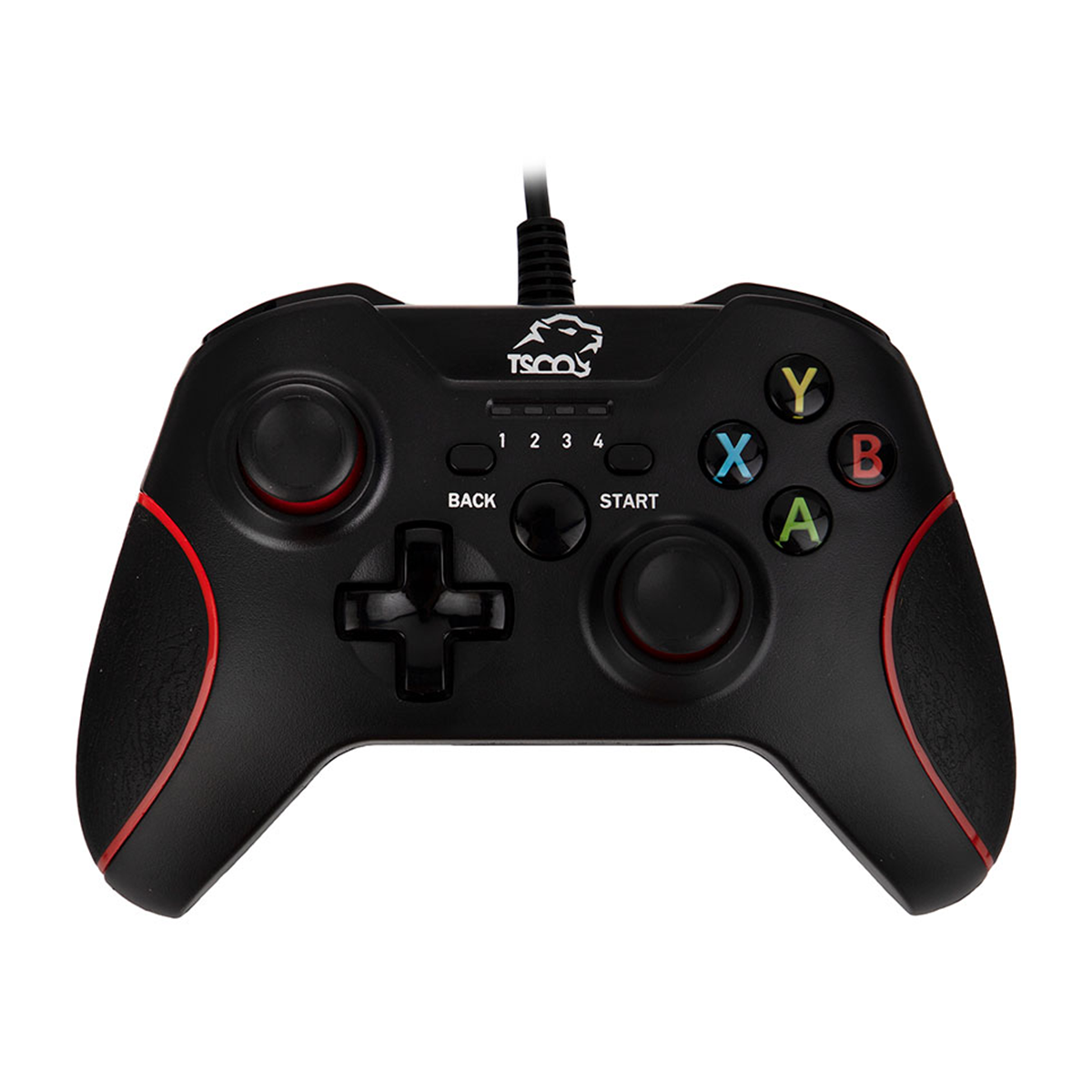 دسته بازی تسکو مدل TG 120-مشکی دسته بازی تسکو مدل TG 120-مشکی