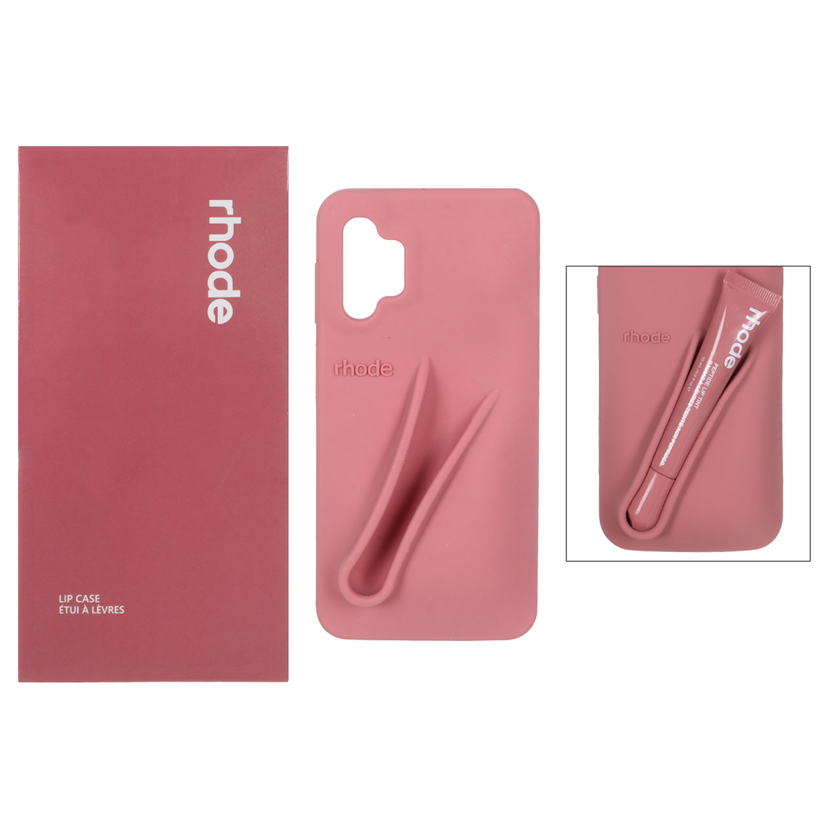 کاور گوشی سیلیکونی پاک کنی سامسونگ Galaxy A13 5G مدل Lip Case rhode به همراه لیپ گلاس رود کاور گوشی سیلیکونی پاک کنی سامسونگ Galaxy A13 5G مدل Lip Case rhode به همراه لیپ گلاس رود