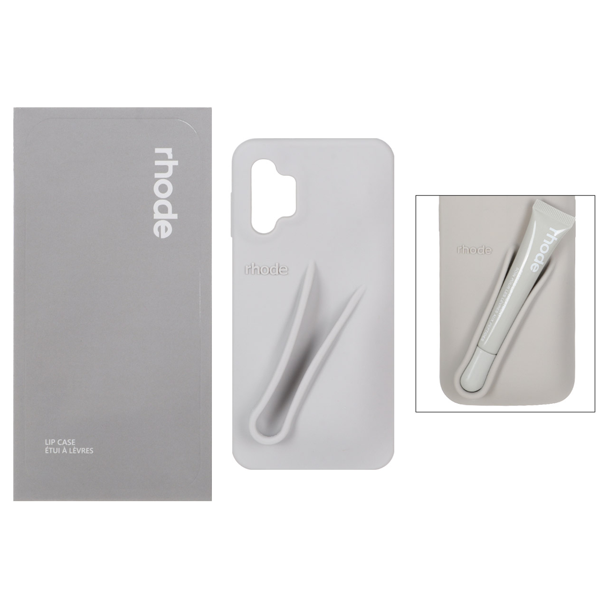 کاور گوشی سیلیکونی پاک کنی سامسونگ Galaxy M23 مدل Lip Case rhode به همراه لیپ گلاس رود کاور گوشی سیلیکونی پاک کنی سامسونگ Galaxy M23 مدل Lip Case rhode به همراه لیپ گلاس رود