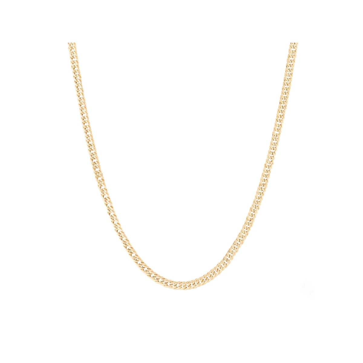 زنجیر طلا زنانه سور گالری مدل کارتیه ژاپنی (تخت) بافت گلستانه-8.30 زنجیر طلا زنانه سور گالری مدل کارتیه ژاپنی (تخت) بافت گلستانه-8.30