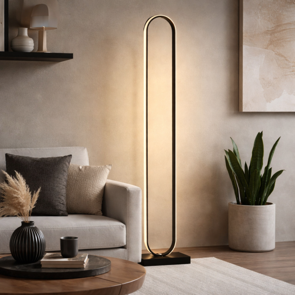 آباژور ایستاده طرح بیضی کد 00676