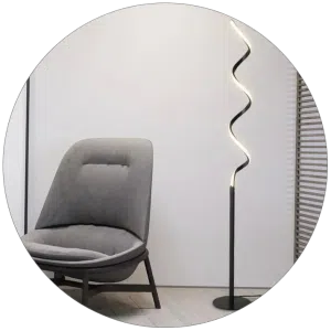 آباژور ایستاده طرح مدرن کد 00460