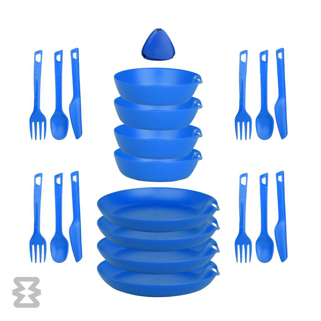 ست ظروف 4 نفره لایف کمپ مدل 21 تکه کد 45833