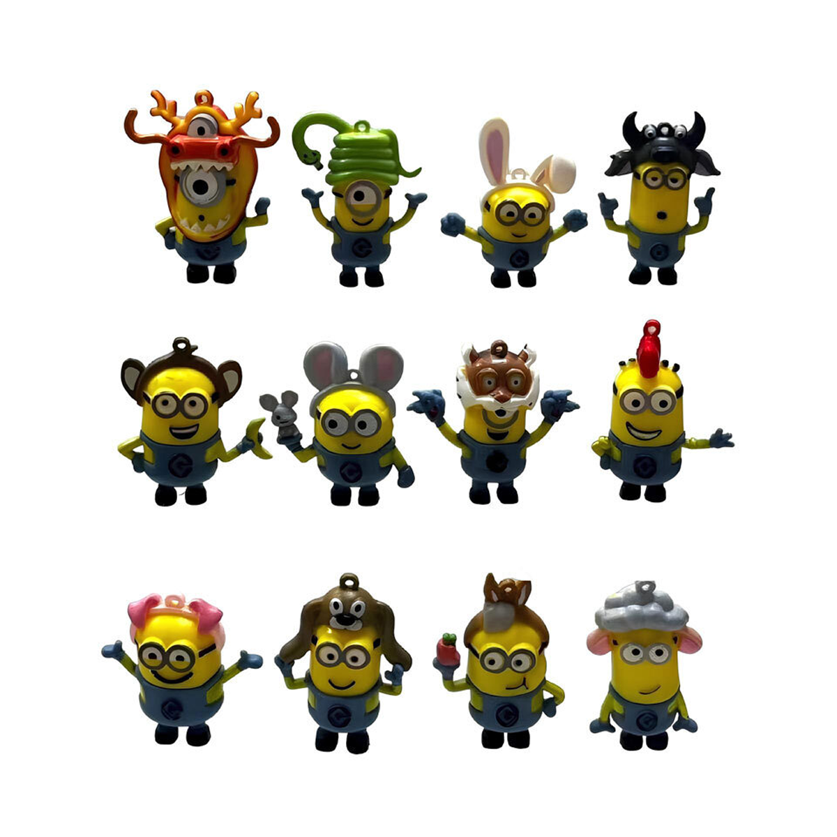 اکشن فیگور مدل مینیون بسته 12 عددی- اکشن فیگور مدل مینیون بسته 12 عددی-