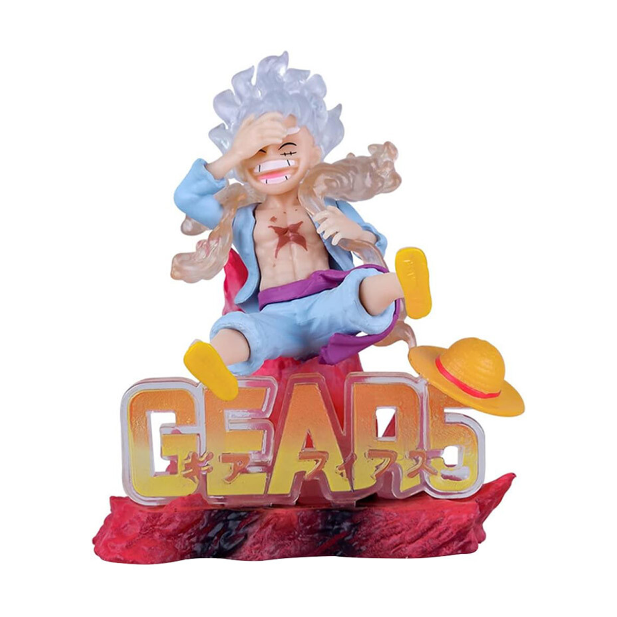 اکشن فیگور مدل One Piece Gear 5 Luffy کد 3010- اکشن فیگور مدل One Piece Gear 5 Luffy کد 3010-