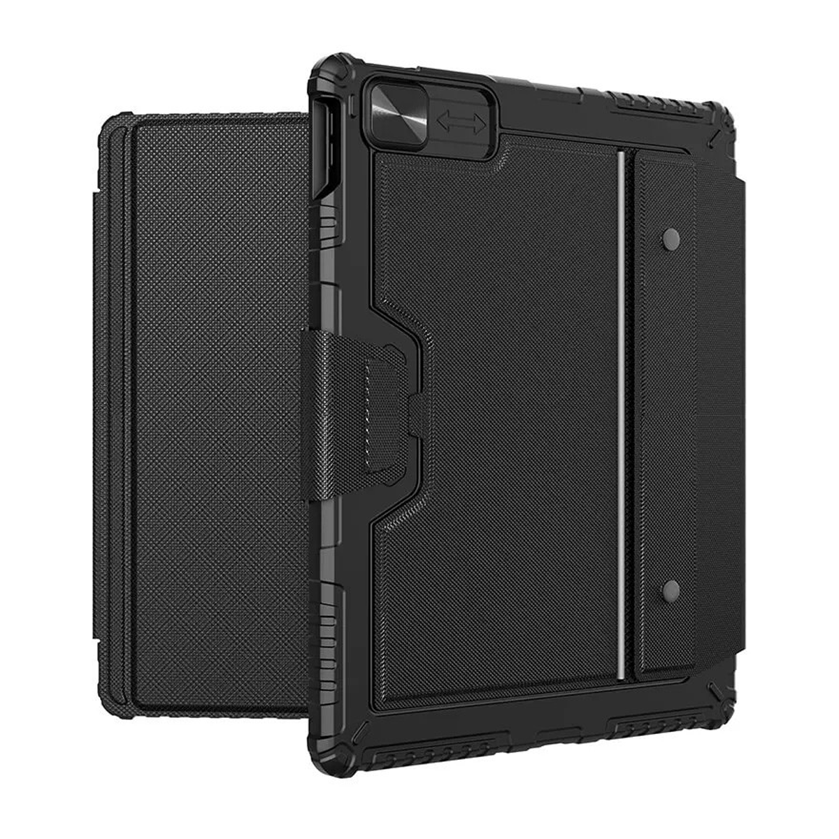 کیف کلاسوری تبلت اپل iPad Pro 12.9 (2020) - (2021) - (2022) نیلکین مدل Bumper Combo Backlit Keyboard به همراه کیبورد-مشکی کیف کلاسوری تبلت اپل iPad Pro 12.9 (2020) - (2021) - (2022) نیلکین مدل Bumper Combo Backlit Keyboard به همراه کیبورد-مشکی