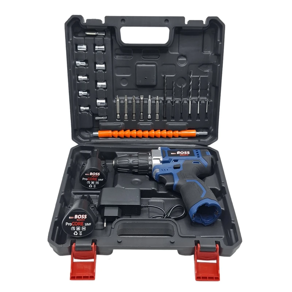 مجموعه 29 عددی دریل پیچ گوشتی شارژی باس مدل LIFE_STYLE 18V کد 2 مجموعه 29 عددی دریل پیچ گوشتی شارژی باس مدل LIFE_STYLE 18V کد 2