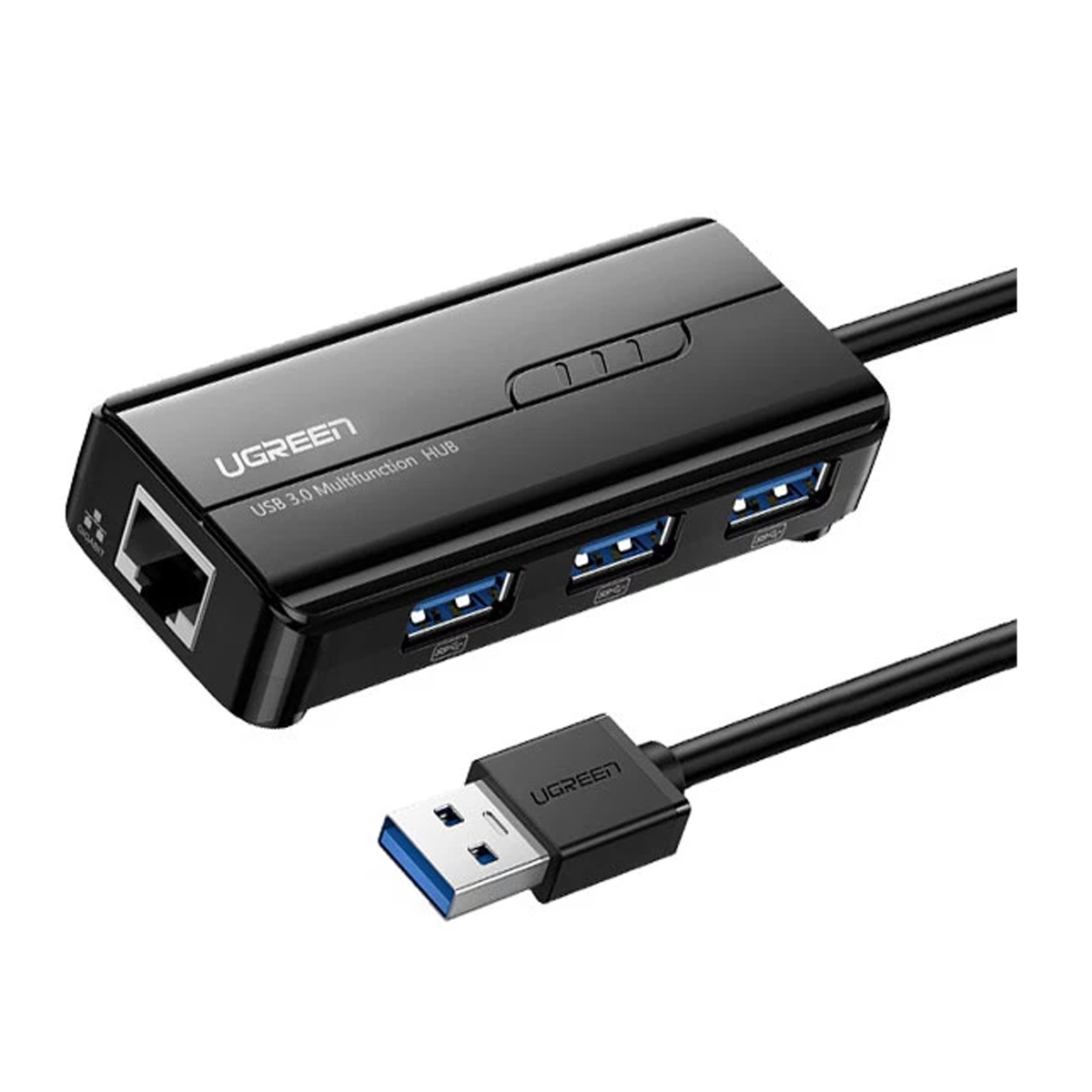 هاب USB3.0 یوگرین 5 پورت CR103 مدل 20265 -مشکی