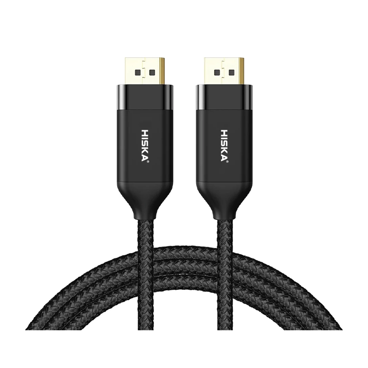 کابل HDMI هیسکا مدل HD-02 طول 2 متر-مشکی کابل HDMI هیسکا مدل HD-02 طول 2 متر-مشکی