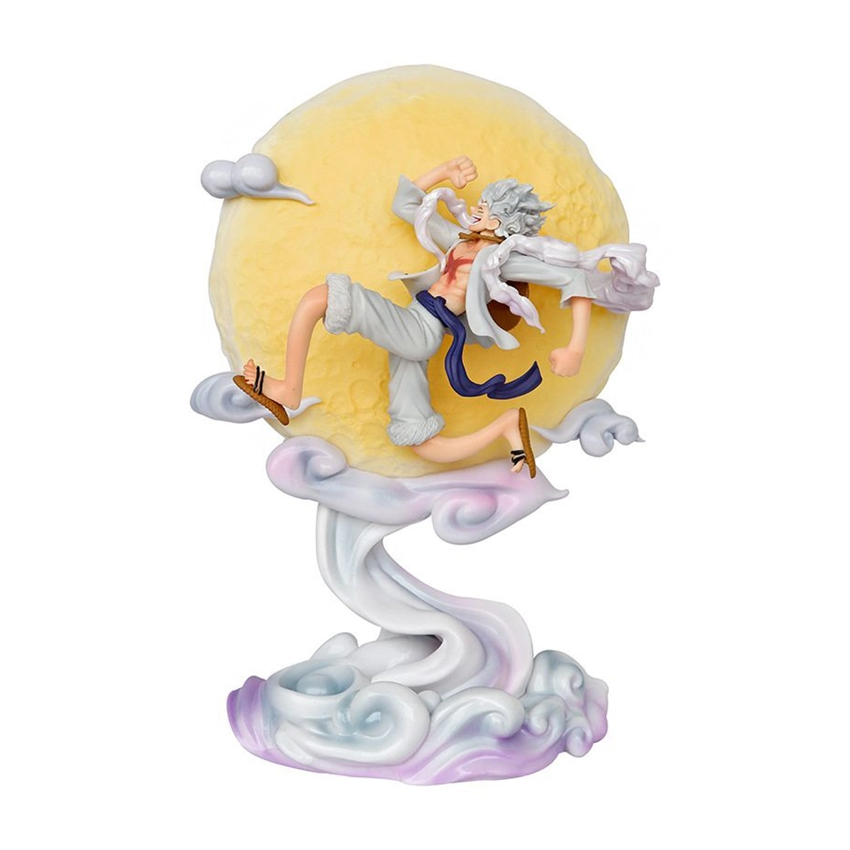 اکشن فیگور طرح One Piece Luffy Gear 5 Short Flying Moon Cloud کد B43 اکشن فیگور طرح One Piece Luffy Gear 5 Short Flying Moon Cloud کد B43