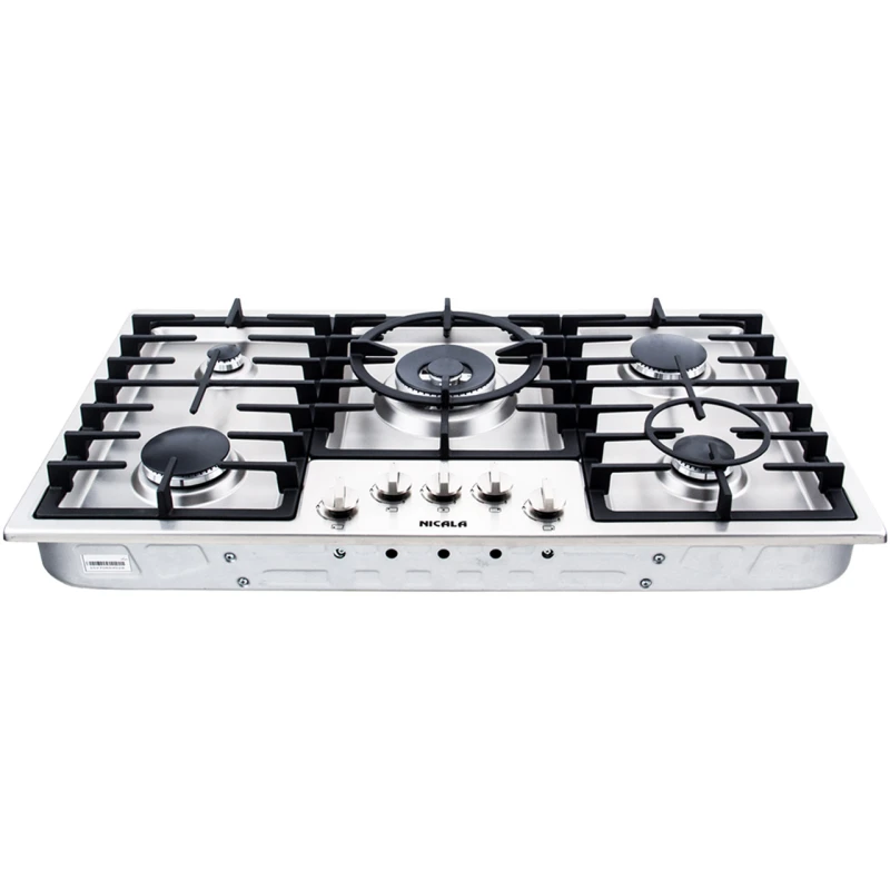 اجاق گاز صفحه ای نیک کالا مدل SGH 102-استیل اجاق گاز صفحه ای نیک کالا مدل SGH 102-استیل