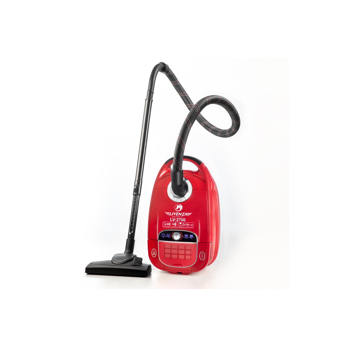 جاروبرقی لایونزا مدل LV 2700 سیینا-قرمز جاروبرقی لایونزا مدل LV 2700 سیینا-قرمز
