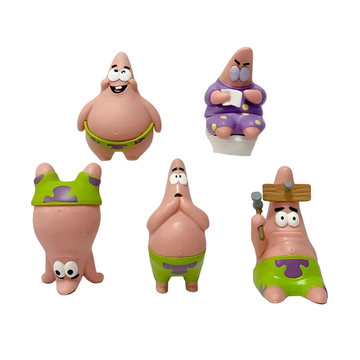 اکشن فیگور طرح پاتریک بسته 5 عددی اکشن فیگور طرح پاتریک بسته 5 عددی