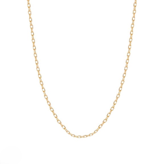 زنجیر طلا  18عیار اپال گلد مدل فلامینگو sh0265