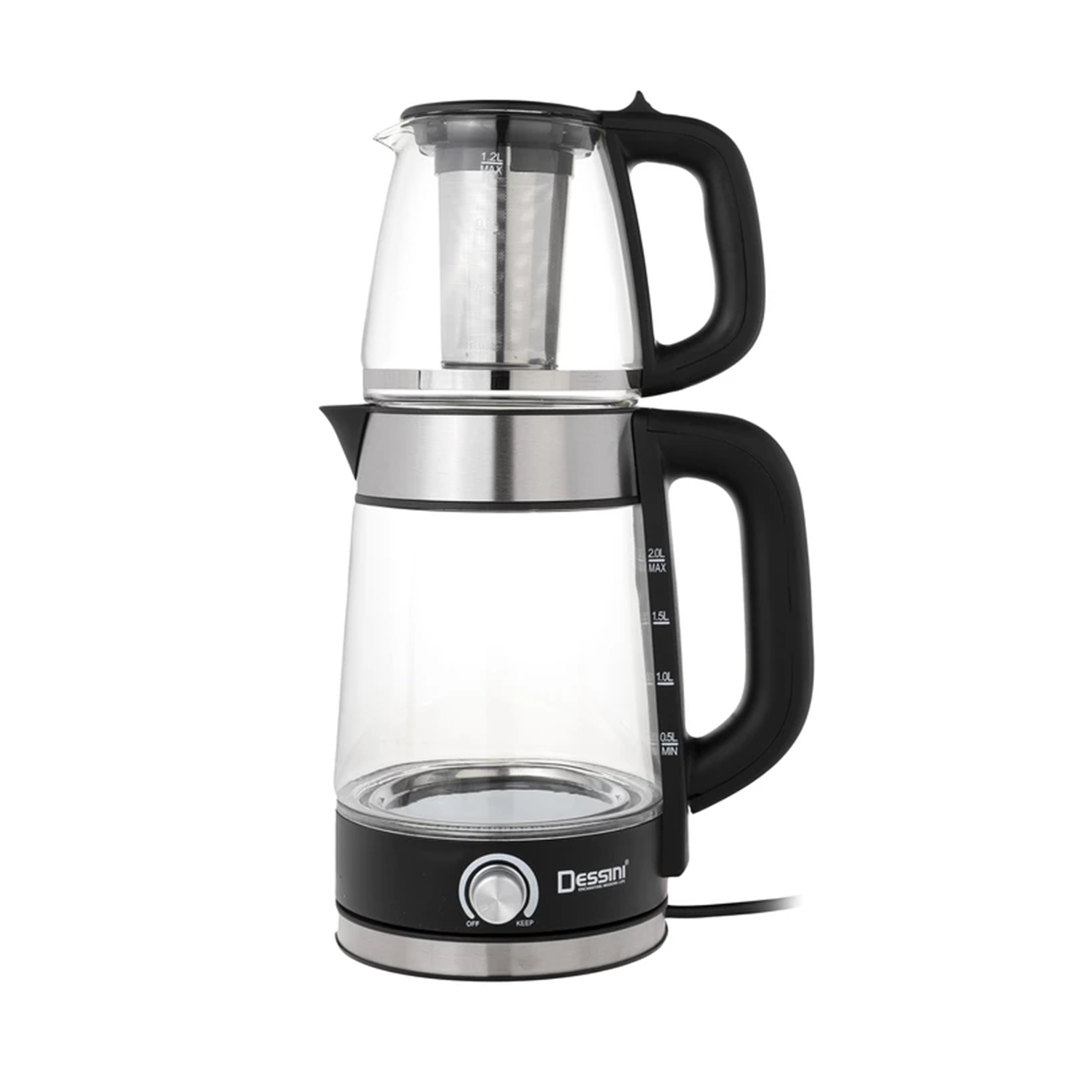 چای ساز دسینی مدل 7007-مشکی چای ساز دسینی مدل 7007-مشکی