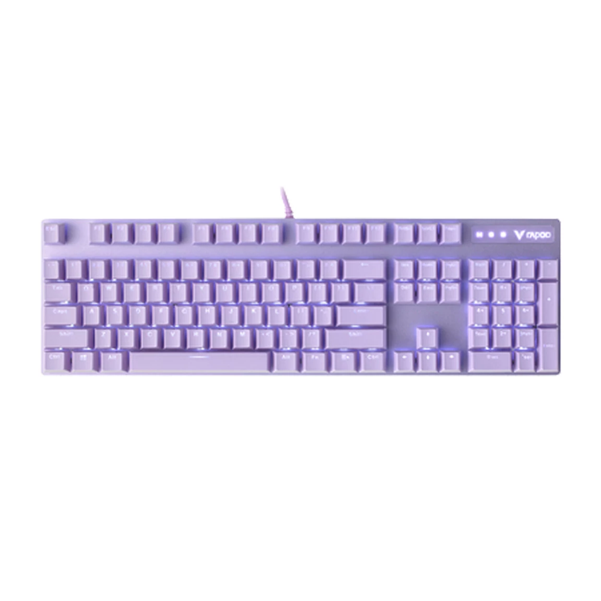 کیبورد گیمینگ رپو مدل V500 PRO Purple کیبورد گیمینگ رپو مدل V500 PRO Purple