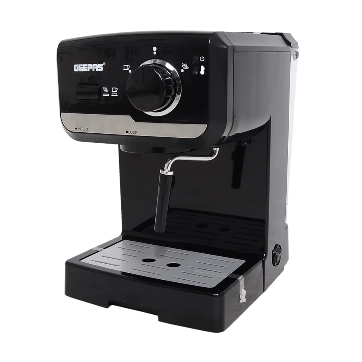 اسپرسوساز جی پاس مدل GCM6108-مشکی اسپرسوساز جی پاس مدل GCM6108-مشکی