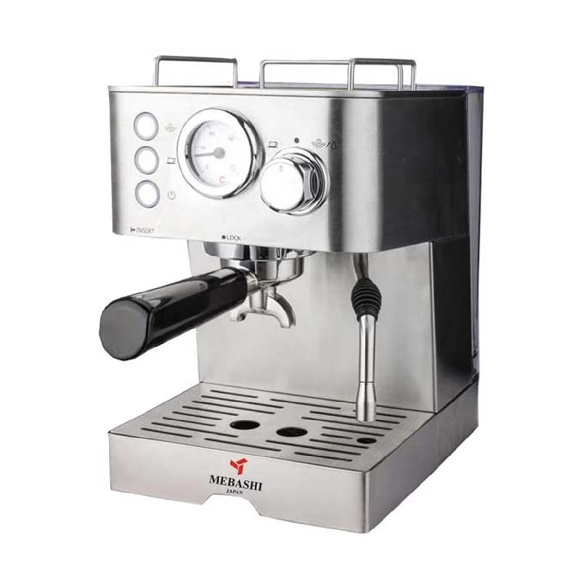 اسپرسوساز مباشی مدل ECM2014-نقره‌ای