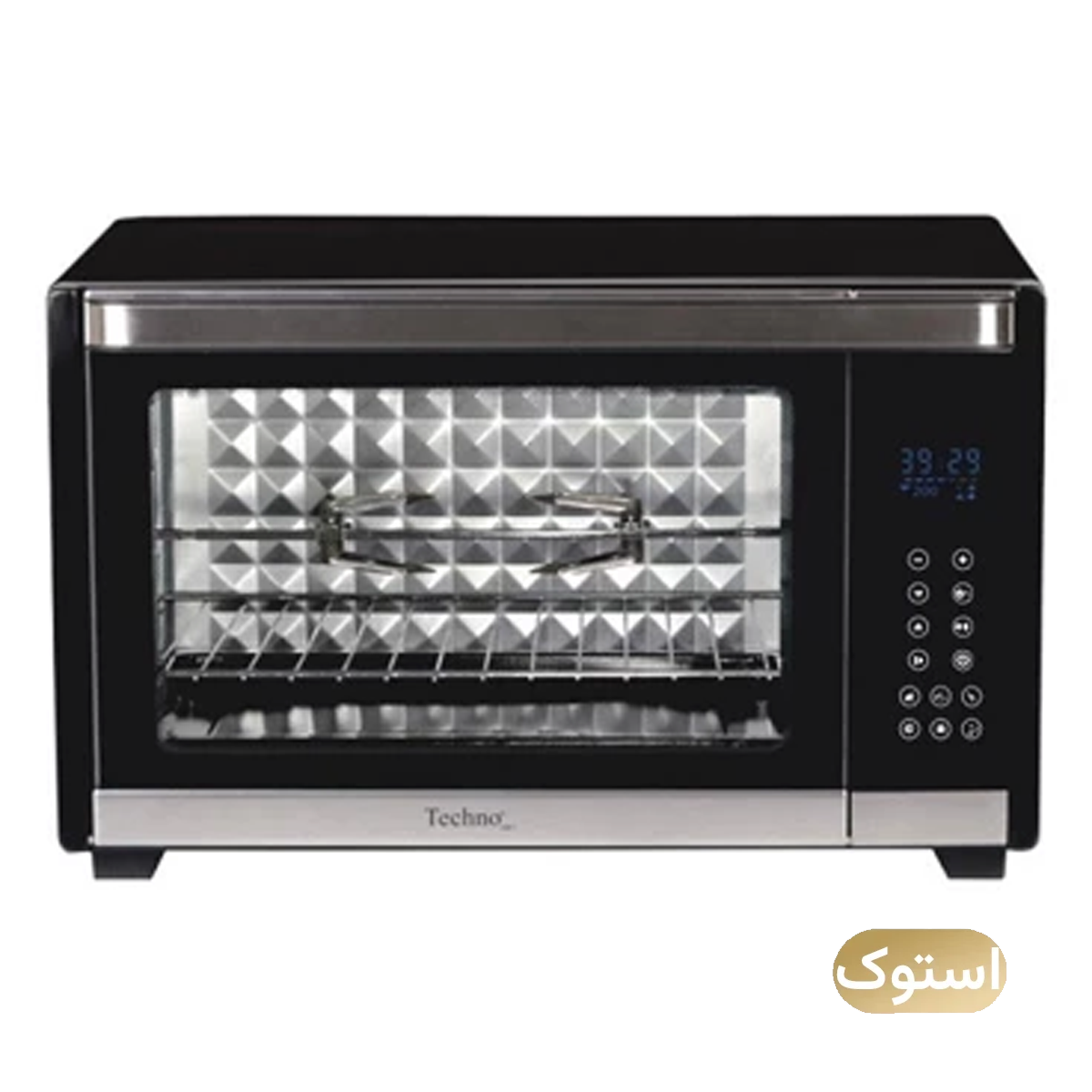 آون توستر استوک Open Box - تکنو مدل TE-552 - مشکی