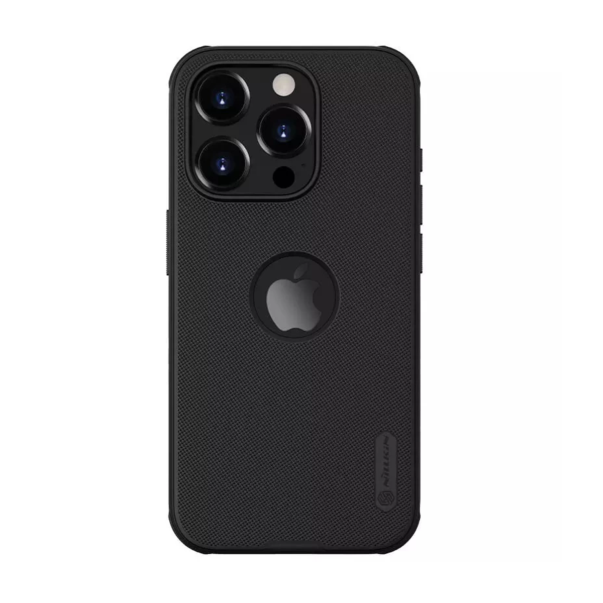 کاور گوشی اپل iPhone 15 Pro Max نیلکین مدل Frosted Shiled Pro LogoCut-مشکی کاور گوشی اپل iPhone 15 Pro Max نیلکین مدل Frosted Shiled Pro LogoCut-مشکی