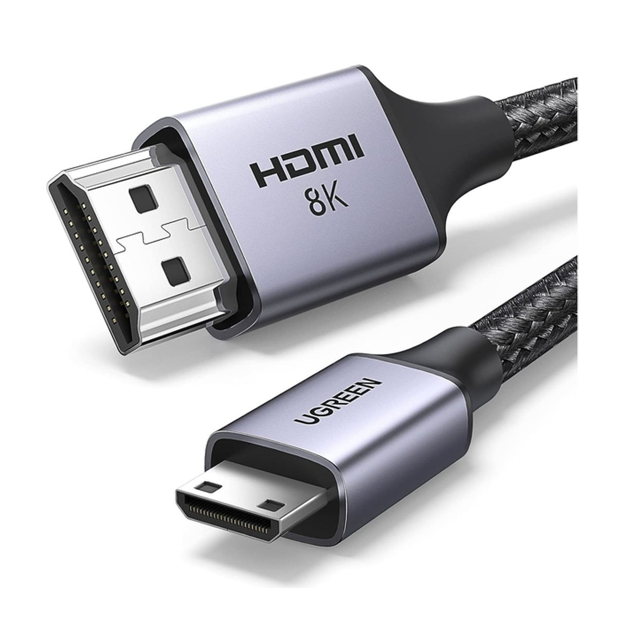 کابل HDMI یوگرین مدل 15514 طول 1 متر-خاکستری کابل HDMI یوگرین مدل 15514 طول 1 متر-خاکستری