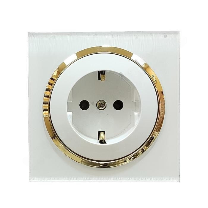 پریز برق ارت دار دلند مدل آوا پلکسی