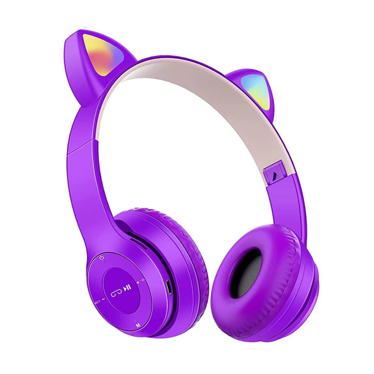 هدفون بی سیم مدل P47M-بنفش هدفون بی سیم مدل P47M-بنفش