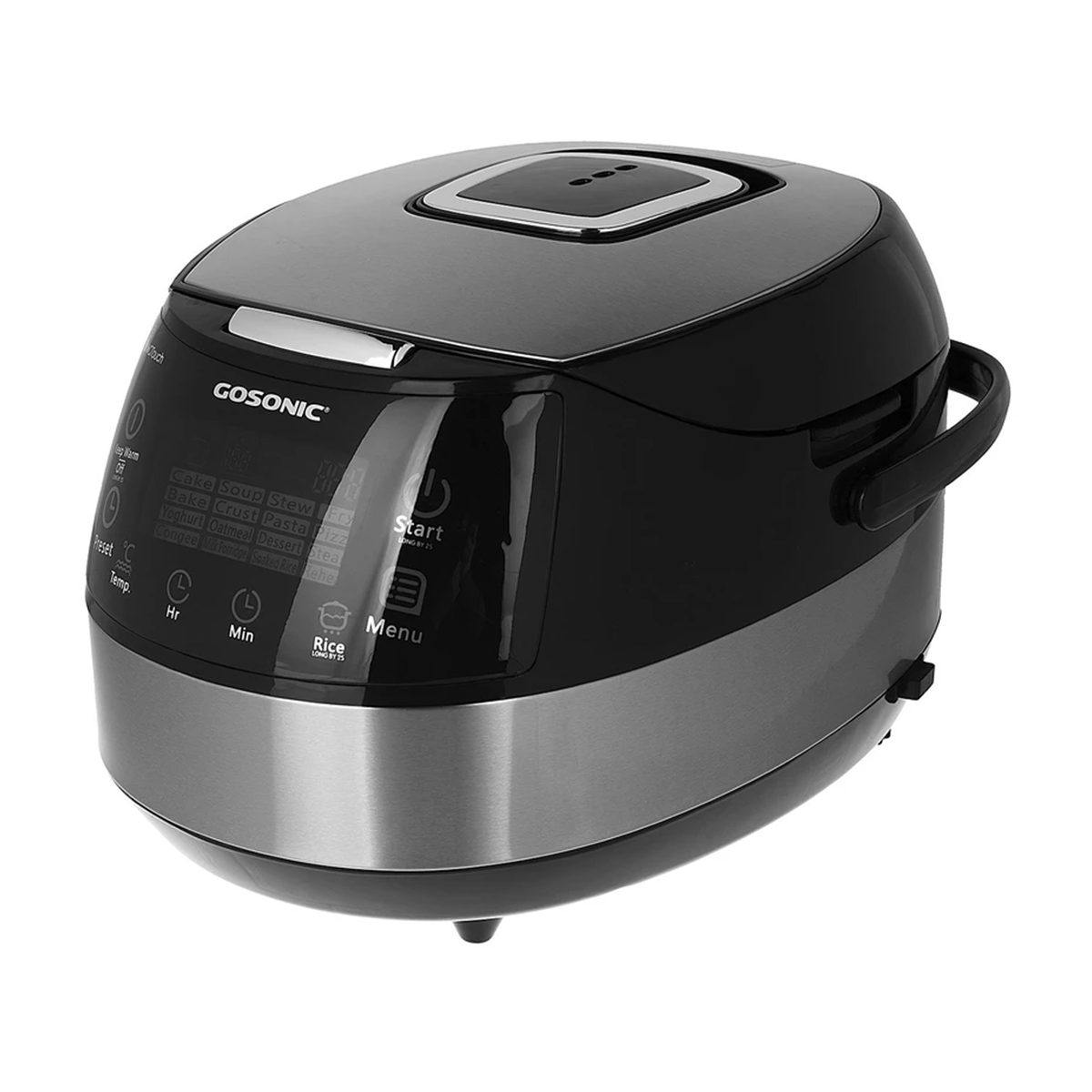 پلوپز 8 نفره گوسونیک  مدل GRC-688-مشکی پلوپز 8 نفره گوسونیک  مدل GRC-688-مشکی