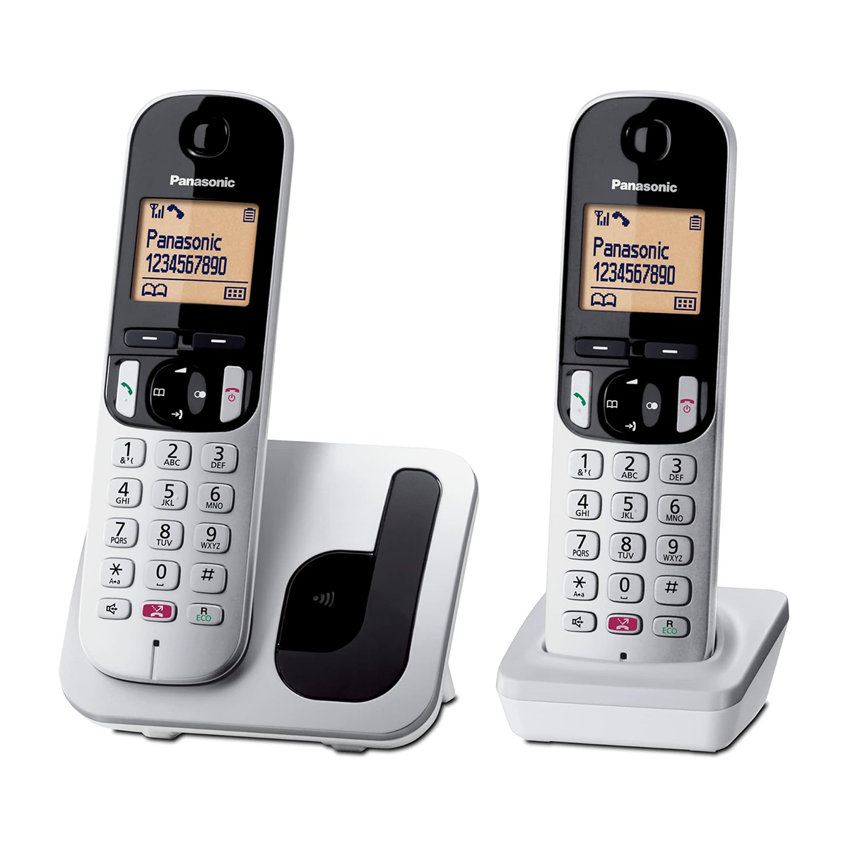 تلفن رومیزی پاناسونیک مدل KX-TGC252-نقرهای تلفن رومیزی پاناسونیک مدل KX-TGC252-نقرهای