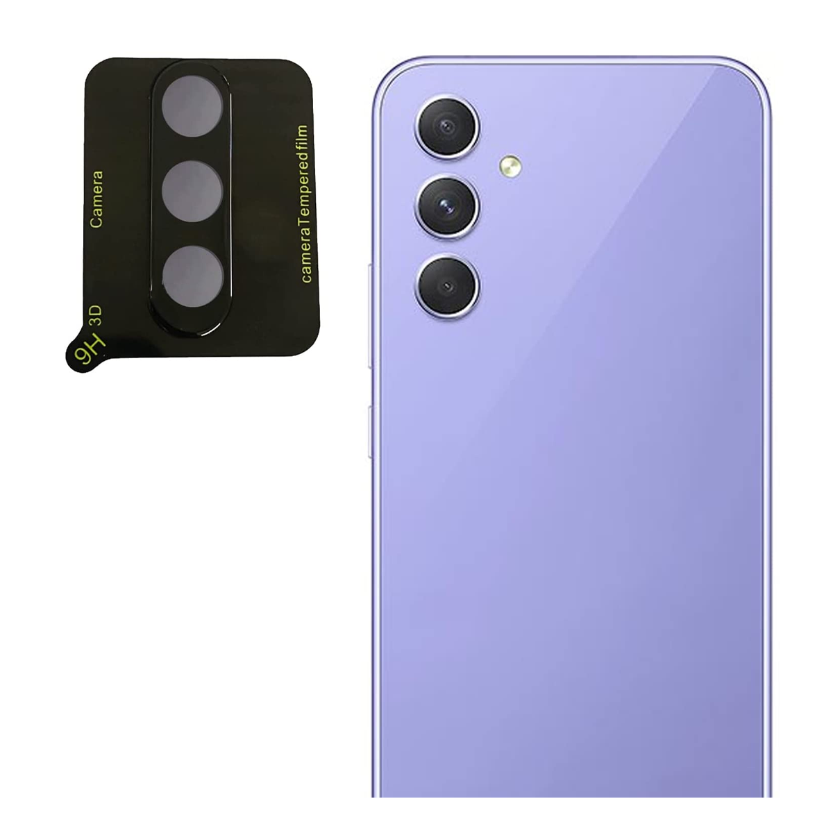 محافظ لنز دوربین گوشی سامسونگ Galaxy A54 5G مدل 3D محافظ لنز دوربین گوشی سامسونگ Galaxy A54 5G مدل 3D