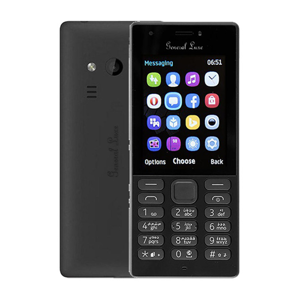 گوشی موبایل جنرال لوکس مدل 105 دو سیم کارت copy-مشکی گوشی موبایل جنرال لوکس مدل 105 دو سیم کارت copy-مشکی