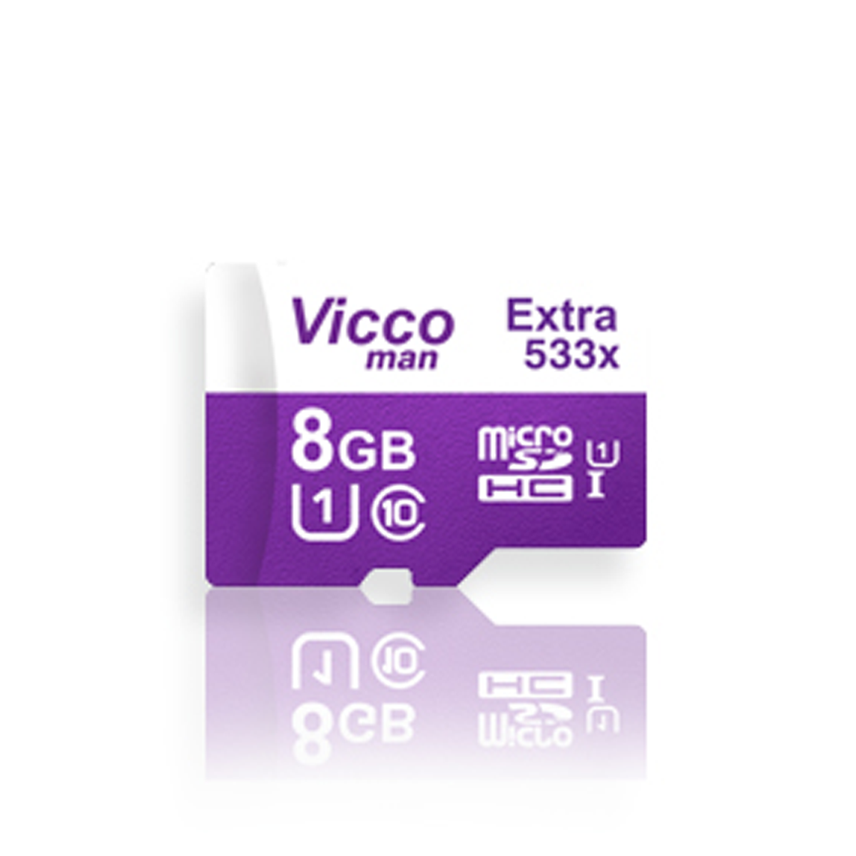 کارت حافظه microSDHC ویکومن مدل Extra 533x کلاس 10 استاندارد UHS-I U1 سرعت 80MBps ظرفیت 8 گیگابایت کارت حافظه microSDHC ویکومن مدل Extra 533x کلاس 10 استاندارد UHS-I U1 سرعت 80MBps ظرفیت 8 گیگابایت