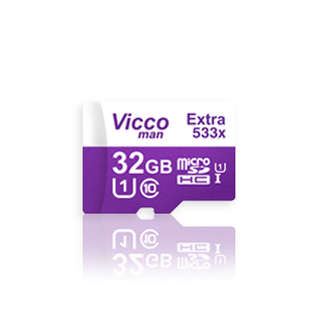 کارت حافظه microSDHC ویکومن مدل Extra 533x کلاس 10 استاندارد UHS-I U1 سرعت 80MBps ظرفیت 32 گیگابایت-بنفش کارت حافظه microSDHC ویکومن مدل Extra 533x کلاس 10 استاندارد UHS-I U1 سرعت 80MBps ظرفیت 32 گیگابایت-بنفش